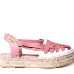 Espadrillas Janeiro Bianco, Rosa