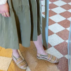 Espadrillas Noa Multicolor, Verde