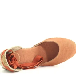 Espadrillas Palamos Arancione, Mattone