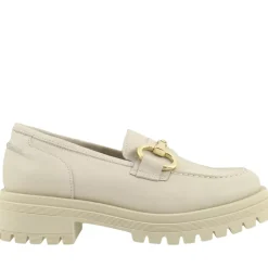 Mocassino Albert Beige, Bianco