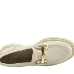 Mocassino Albert Beige, Bianco