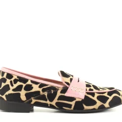 Mocassino Florentia Animalier, Giraffa