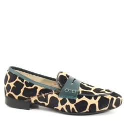 Mocassino Florentia Animalier, Giraffa