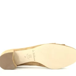 Mocassino Lizzy Beige, Cuoio