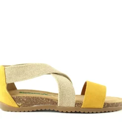 Sandalo 34A825 Giallo