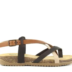 Sandalo 34A2005 Marrone, Multicolor