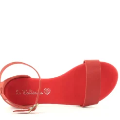 Sandalo Anny Rosso