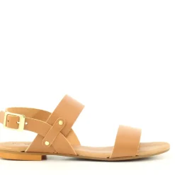 Sandalo Classic Beige, Cuoio