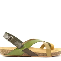 Sandalo Ibiza 718 Multicolor, Verde