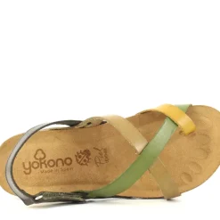 Sandalo Ibiza 718 Multicolor, Verde