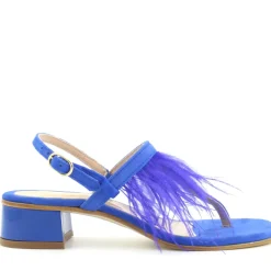 Sandalo Infradito Brenda Blu