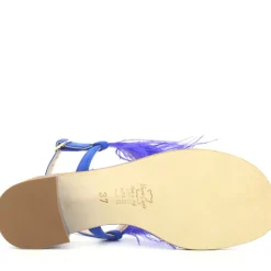 Sandalo Infradito Brenda Blu