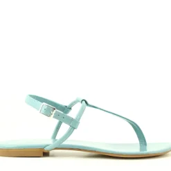 Sandalo Infradito Flip Verde, Verde Acqua