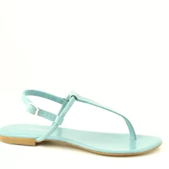 Sandalo Infradito Flip Verde, Verde Acqua