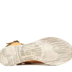 Sandalo N5001 Beige, Cuoio