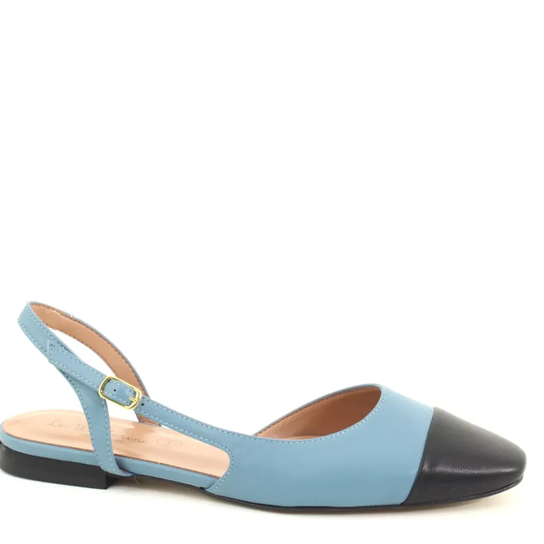 Slingback Aiko Azzurro, Nero