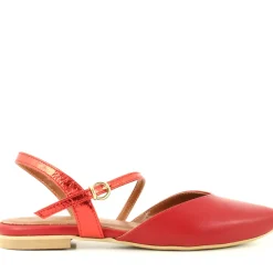 Slingback Flora Rosso
