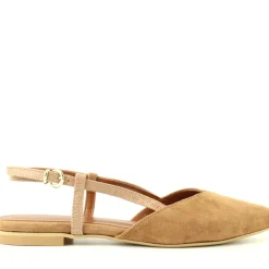 Slingback Mara Beige, Cuoio