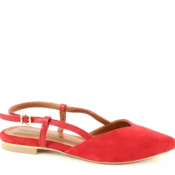 Slingback Mara Rosso
