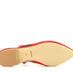 Slingback Mara Rosso