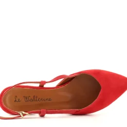Slingback Mara Rosso