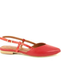 Slingback Mara Rosso