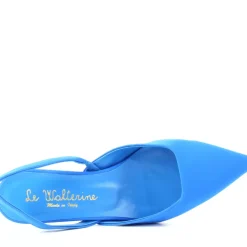 Slingback Marion Azzurro, Jeans