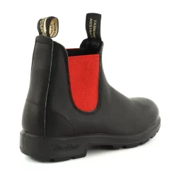 Stivaletto 508 Nero, Rosso